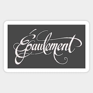Epaulement Ballet Magnet